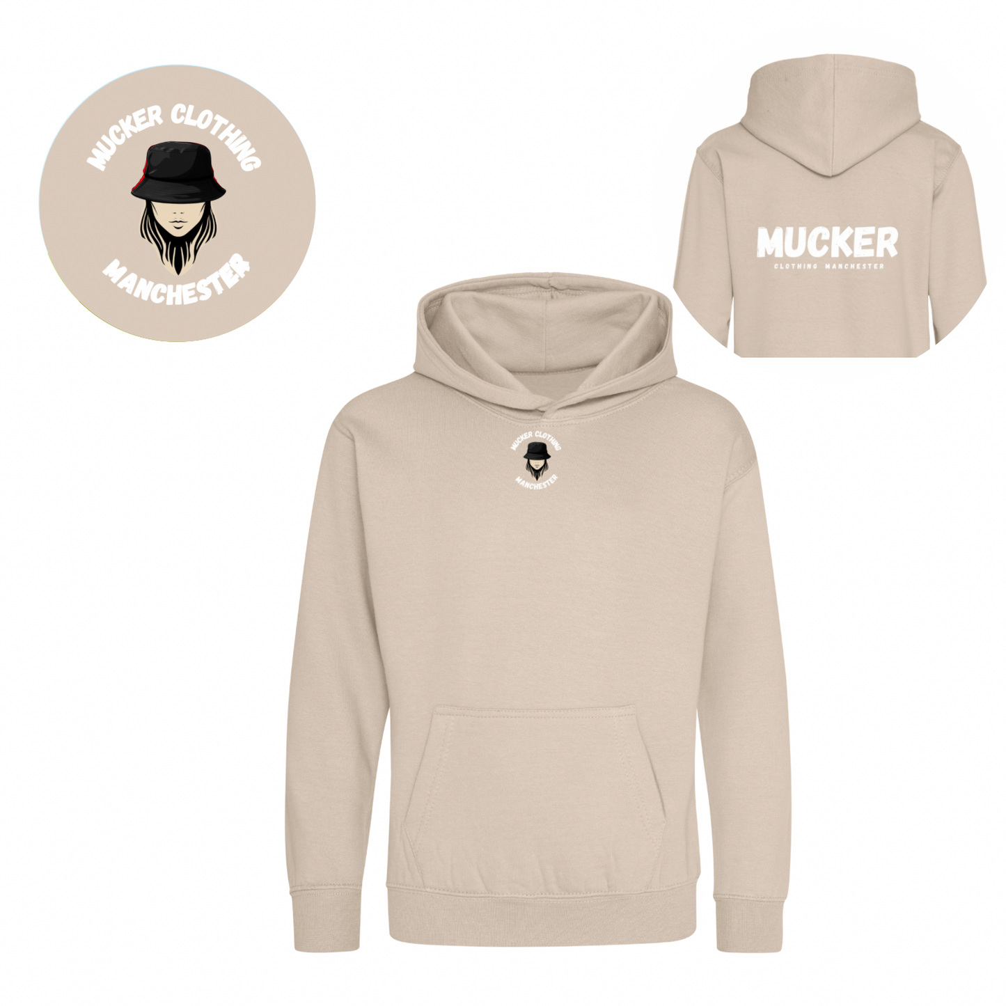 Mucker Original Hoodie Woman’s Sand