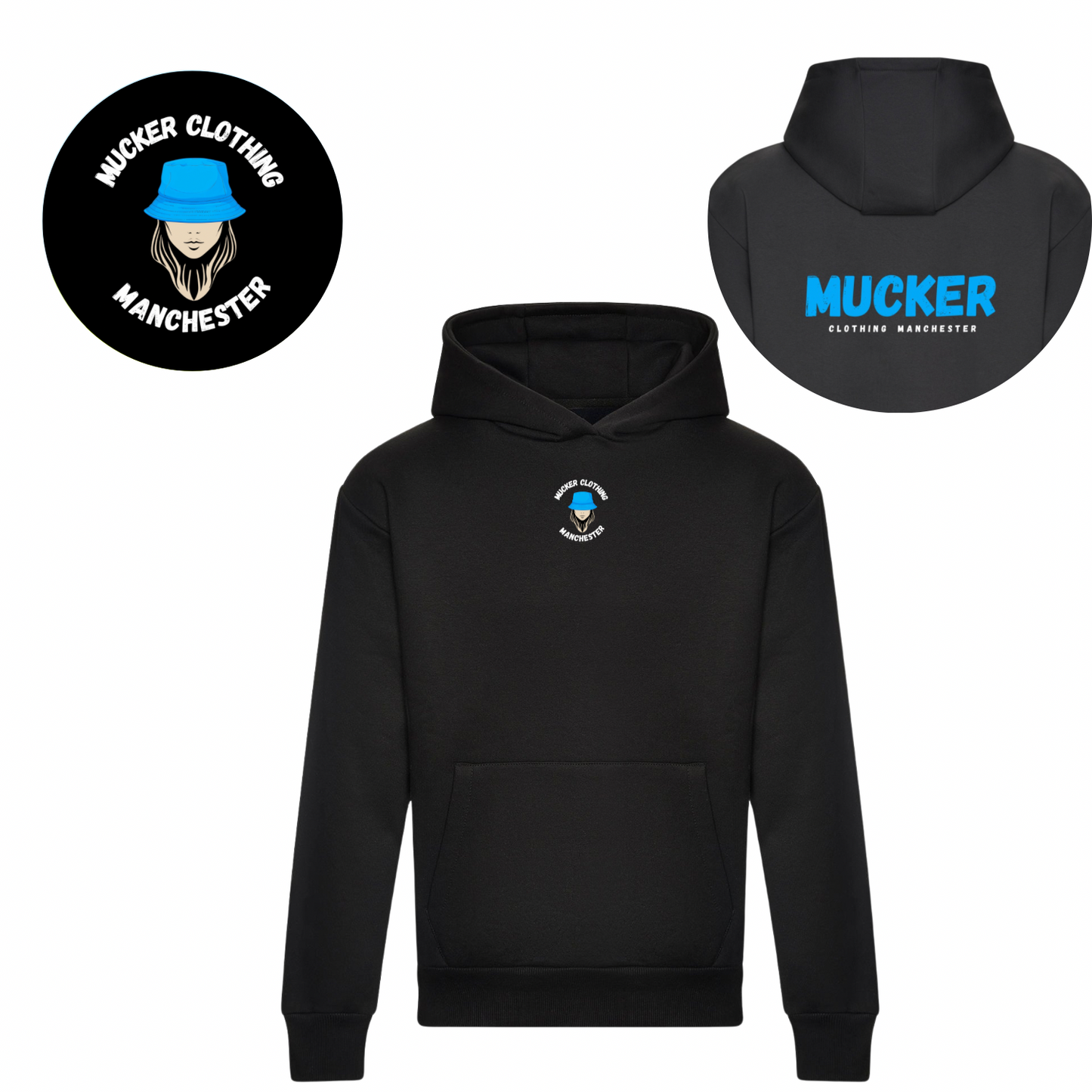 Mucker Original Hoodie Black women
