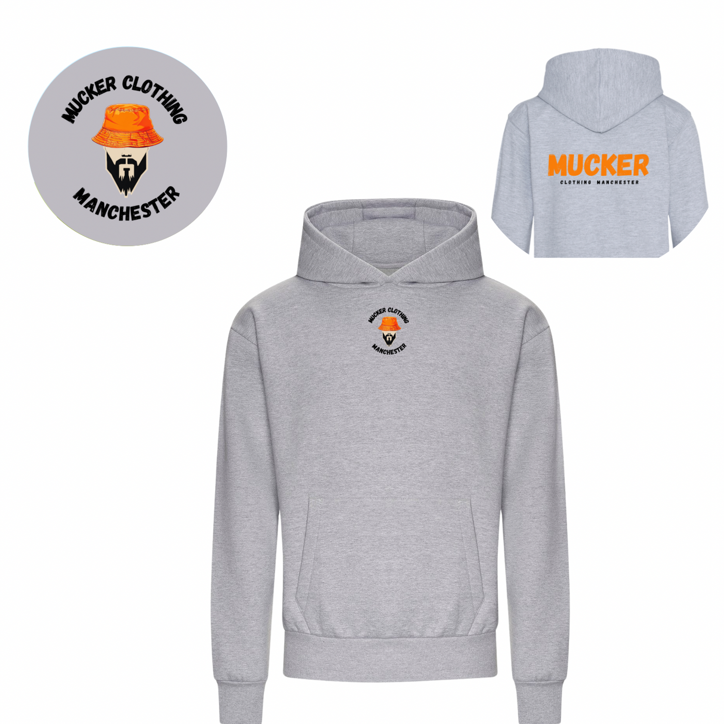 Mucker Original Hoodie Grey