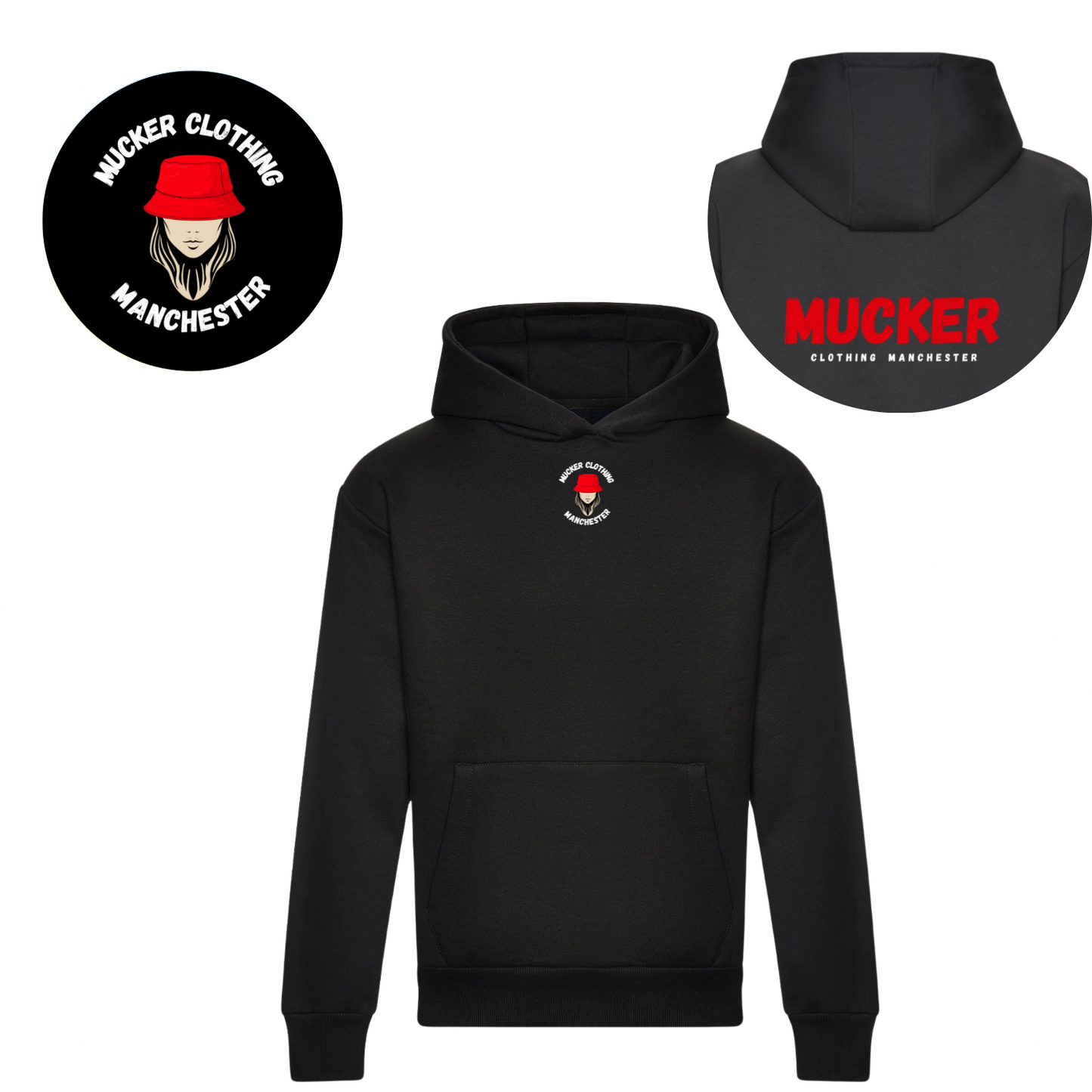 Mucker Original Hoodie Black women