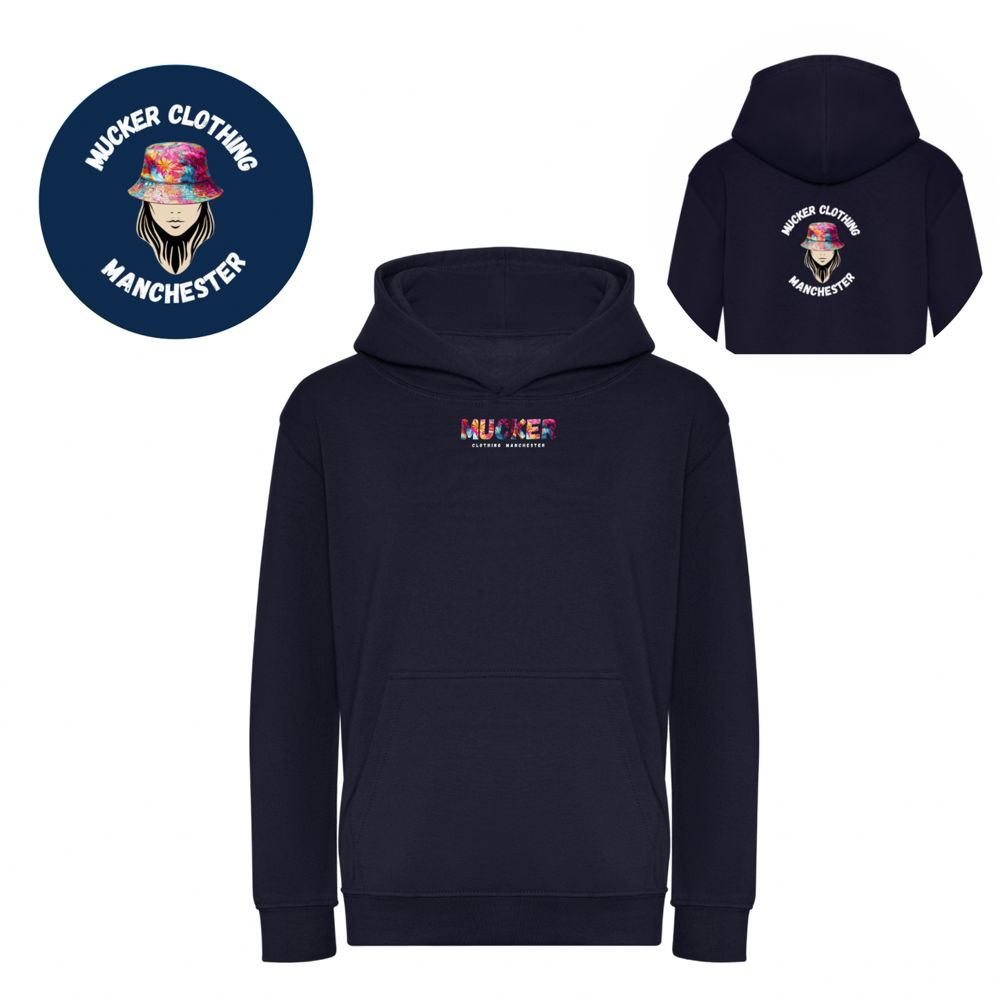 Mucker Manchester Hoodie Women’s Navy