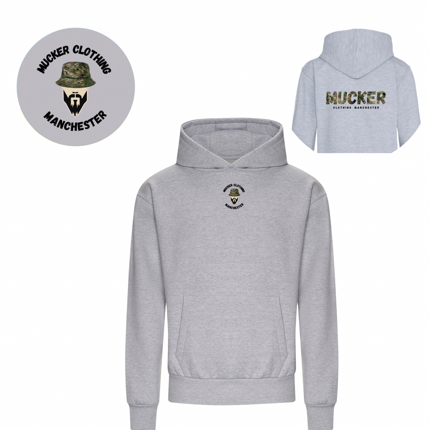Mucker Original Hoodie Grey