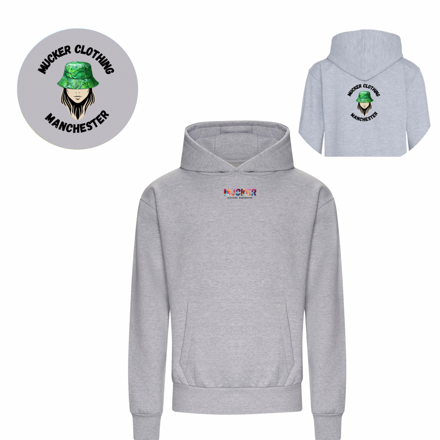 Mucker Manchester Hoodie Women’s Grey