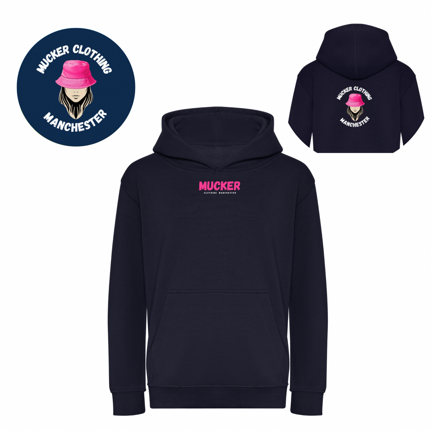 Mucker Manchester Hoodie Women’s Navy