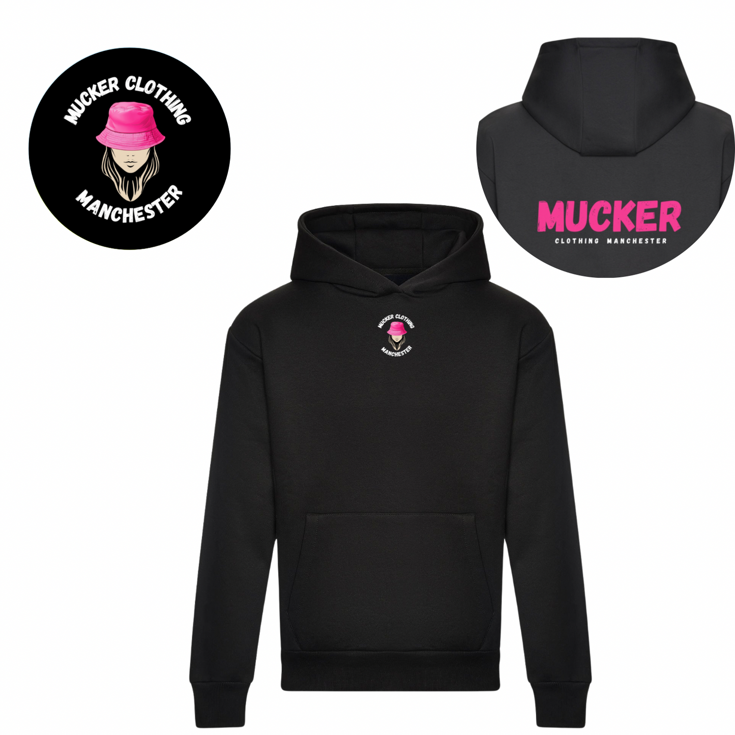Mucker Original Hoodie Black women