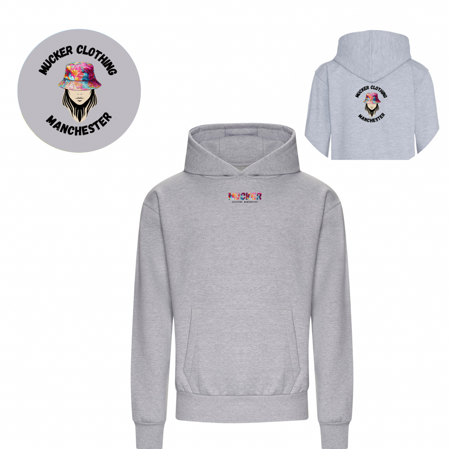 Mucker Manchester Hoodie Women’s Grey