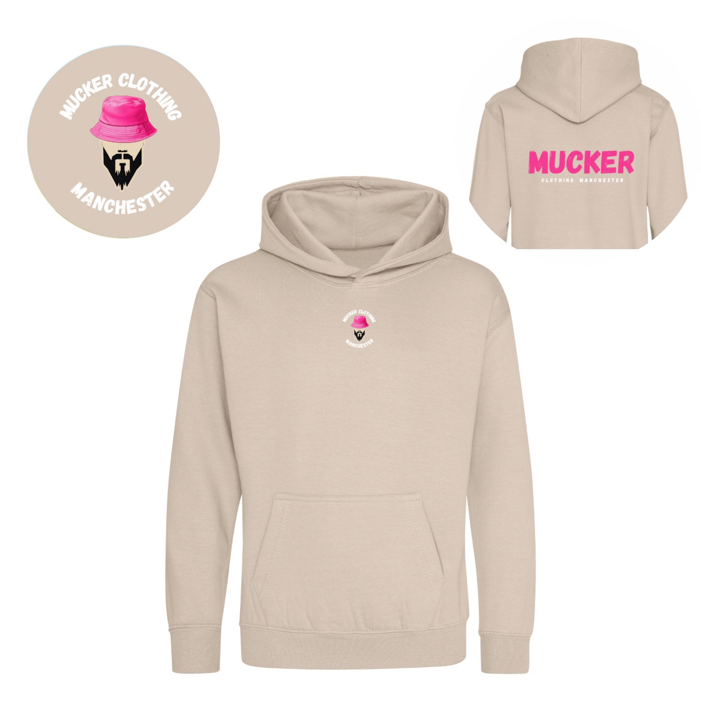 Mucker Original Hoodie Sand