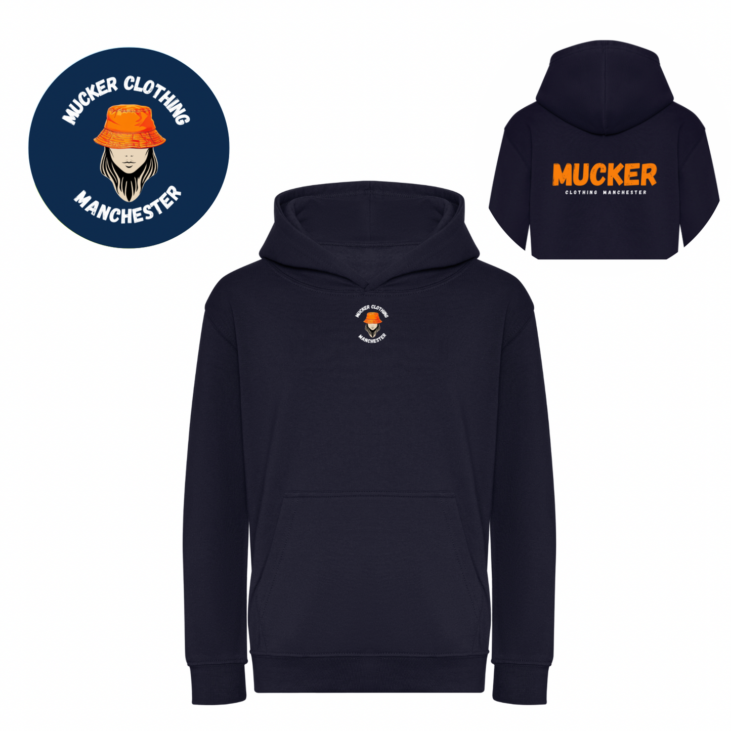Mucker Original Hoodie Woman’s Navy