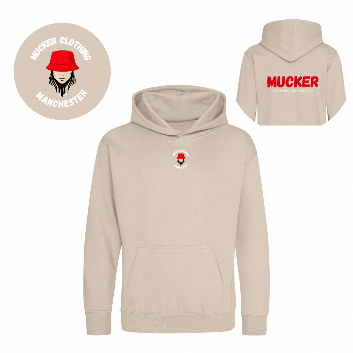 Mucker Original Hoodie Woman’s Sand