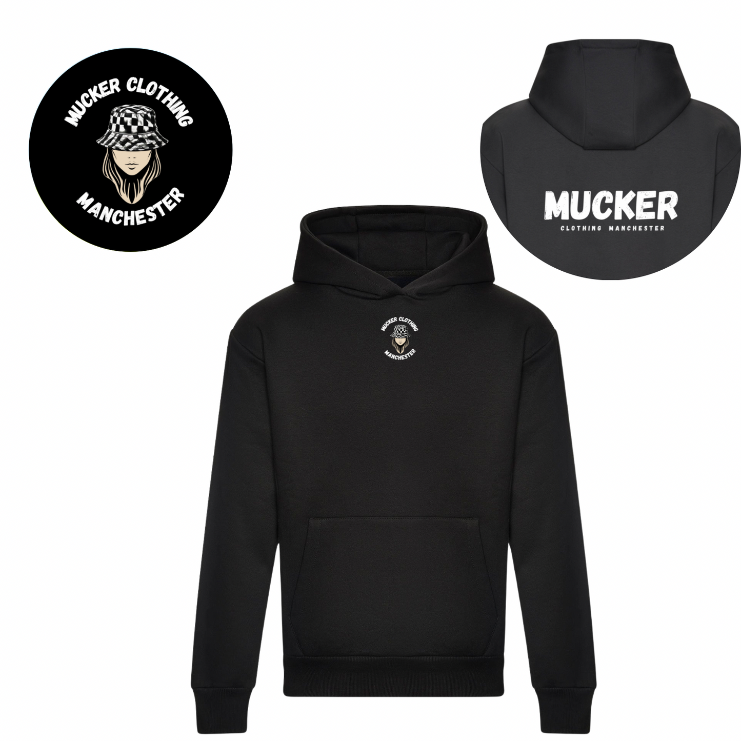 Mucker Original Hoodie Black women