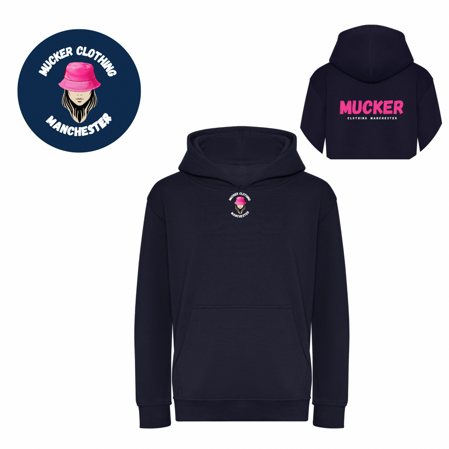 Mucker Original Hoodie Woman’s Navy