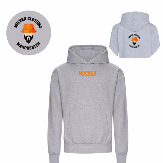 Mucker Manchester Hoodie Grey