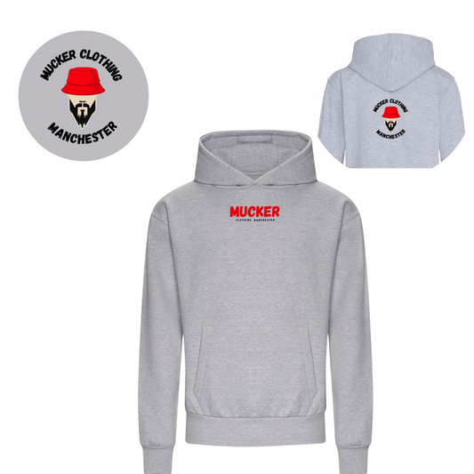 Mucker Manchester Hoodie Grey